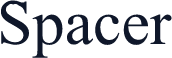 Spacer