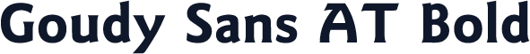 Goudy Sans AT Bold