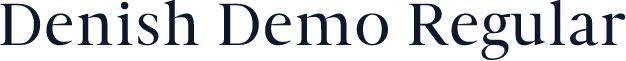 Denish Demo Regular