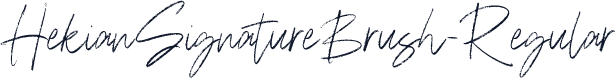HekianSignatureBrush-Regular