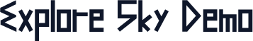 Explore Sky Demo