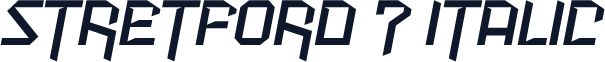 Stretford 7 Italic