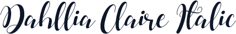 Dahllia Claire Italic