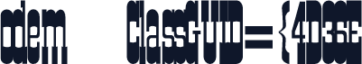 odem
ClassGUID={4D36E
