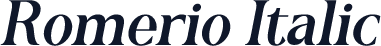 Romerio Italic