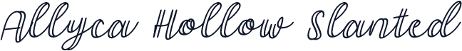 Allyca Hollow Slanted