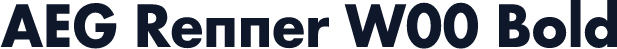AEG Renner W00 Bold