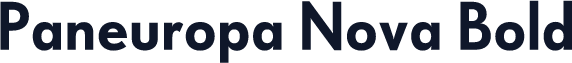 Paneuropa Nova Bold