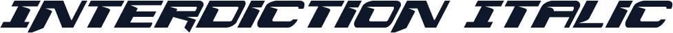 Interdiction Italic