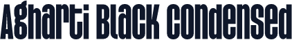 Agharti Black Condensed