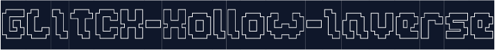 GLITCH-Hollow-Inverse