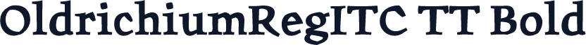 OldrichiumRegITC TT Bold