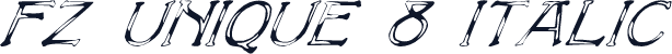 FZ UNIQUE 8 ITALIC