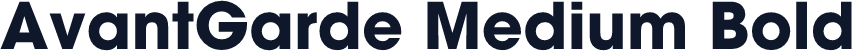 AvantGarde Medium Bold