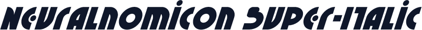 Neuralnomicon Super-Italic