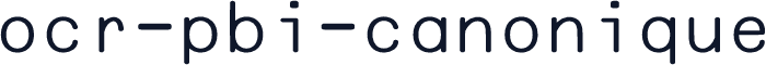 ocr-pbi-canonique