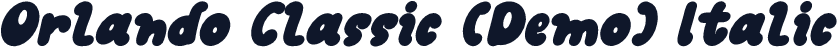 Orlando Classic (Demo) Italic