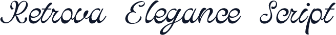 Retrova Elegance Script