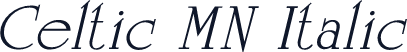 Celtic MN Italic