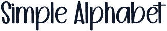 Simple Alphabet