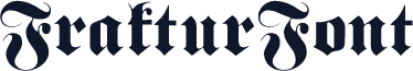 FrakturFont