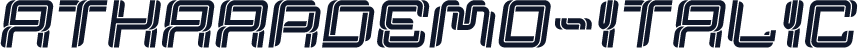 AthaarDemo-Italic