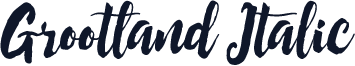 Grootland Italic