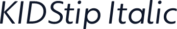 KIDStip Italic