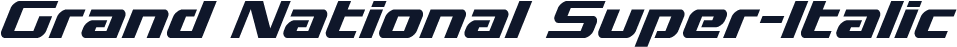 Grand National Super-Italic