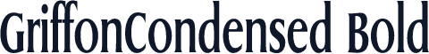 GriffonCondensed Bold