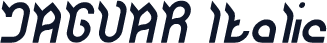 JAGUAR Italic