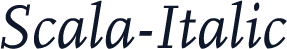 Scala-Italic