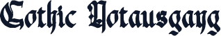 Gothic Notausgang