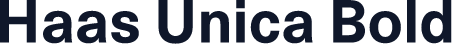 Haas Unica Bold