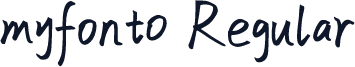 myfont0 Regular