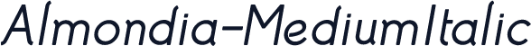 Almondia-MediumItalic