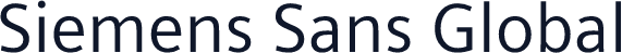 Siemens Sans Global