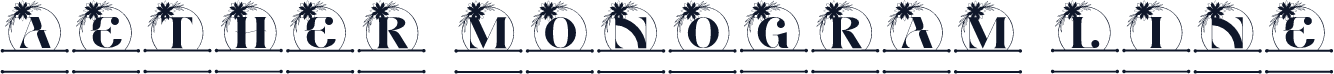 Aether Monogram Line