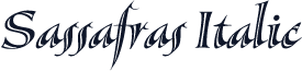 Sassafras Italic