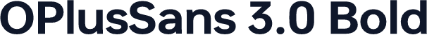 OPlusSans 3.0 Bold