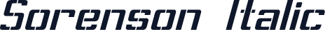 Sorenson Italic