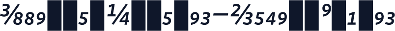 WhitneyNumeric-MediumItalic