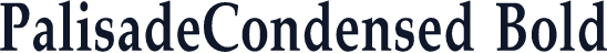 PalisadeCondensed Bold