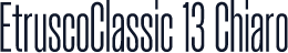 EtruscoClassic 13 Chiaro