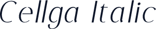 Cellga Italic