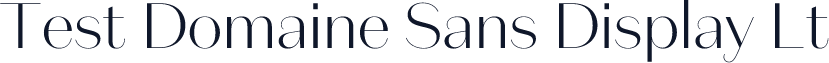 Test Domaine Sans Display Lt