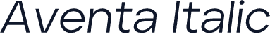 Aventa Italic