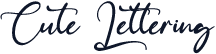 Cute Lettering