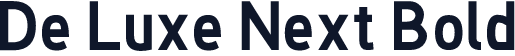 De Luxe Next Bold