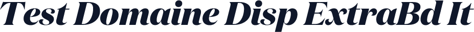 Test Domaine Disp ExtraBd It